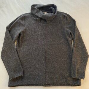 Calvin Klein Jeans Gray Cowl Neck Sweater Size Large